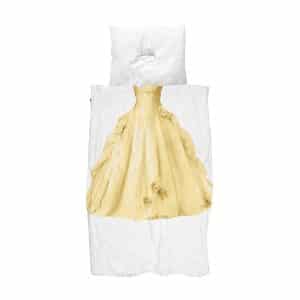 SNURK Prinsesse sengetøj - gul (junior)