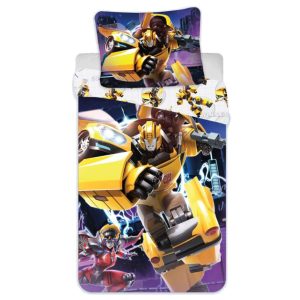 Transformers sengetøj - Gul - Størrelse 140x200