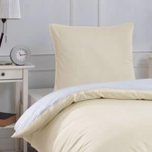 BySkagen sengetøj - Vilde - Gul/lyseblå