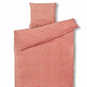 Juna - Bæk & Bølge Sengetøj 140x200 cm rød/gul
