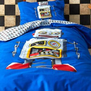 Essenza Sengetøj Max Blue - 100 x 140 Juniorsæt