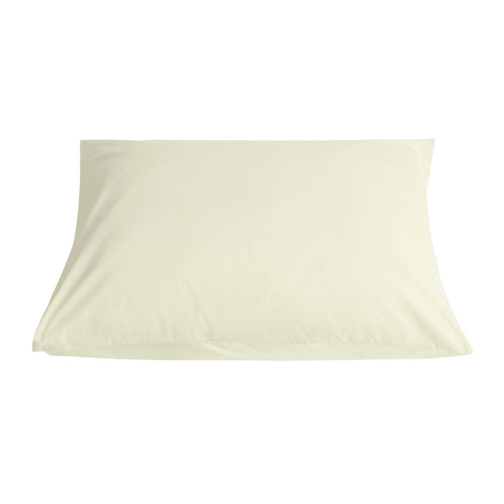 Percale hovedpudebetræk 60x63 cm - Lemon sorbet